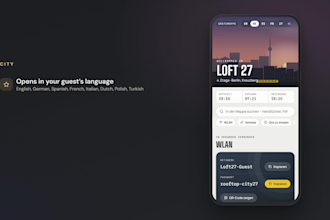 create a digital guest guide with qr code for your airbnb