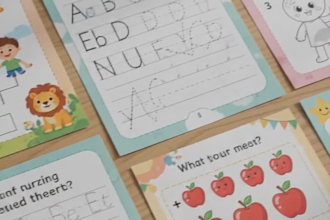 create kids story book with illustrations