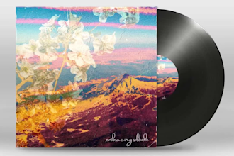 design album cover, album cover art, music cover art
