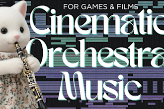 compose cinematic orchestral music for games and films