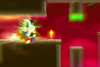 create do geometry dash layout game play solo dash level banner design
