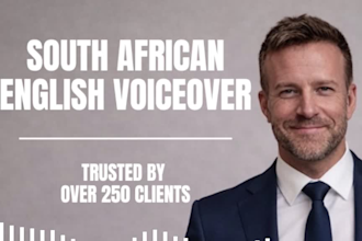 record male south african voiceover