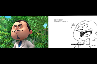 create dynamic storyboards for animation and commercials