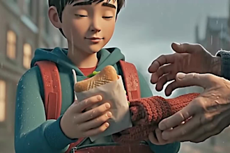 3d pixar ai video, cartoon animation for kids, ai storytelling animation kling
