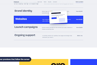 build a responsive animated landing page in react