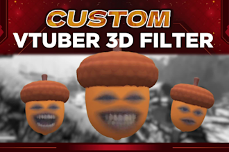 create an expressive ar vtuber 3d avatar for streamers and snap camera by stream