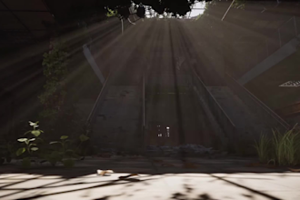 design post apocalyptic interior and exterior game environment in unity and ue5