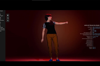 export metahuman to gltf,arkit52,ai digital twin,rig3d for web base,realtime tts