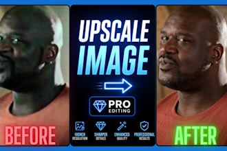 upscale and enhance photos to high resolution