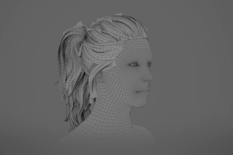 do realistic xgen hair groom, 3d hair, metahuman hair and  xgen blender ue