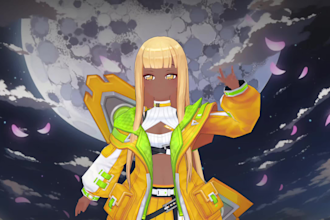 create a custom vroid anime model and edit tiktok videos