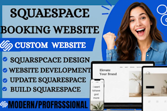 build squarespace booking website with acuity scheduling and online booking