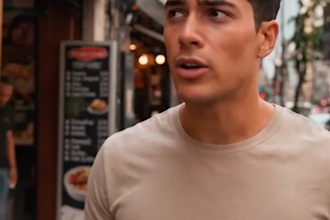 male spokesperson video ugc testimonial promo video spokesperson presenter ugc
