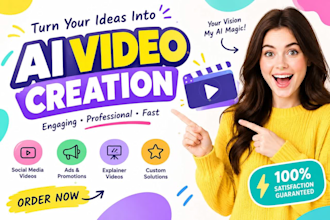 create ai video ads for ecommerce supplements products
