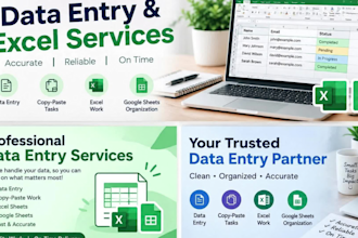 provide professional warehouse inventory and data entry