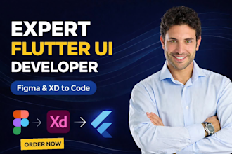 convert figma xd to flutter responsive flutter ui developer