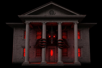projection map your house building for christmas halloween festivals holidays