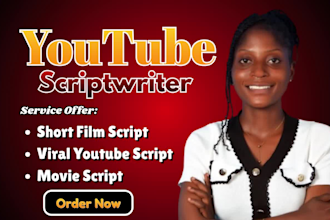 write engaging youtube scripts for cash cow, faceless, and automation channels