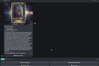 set up an ai tarot reading telegram bot with stars payments