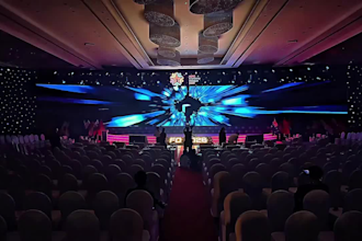 create holographic silhouette vj loops for concerts, stage shows and led walls