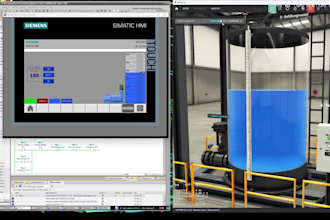 program siemens plc and wincc hmi in tia portal with factory io