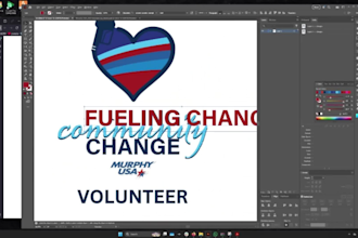 turn pixelated logo and artworks into vectors in rgb cmyk and pms