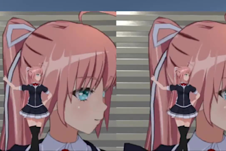 fix, rig vrc avatar, furry vrchat avatar, vtuber 3d vrm vroid model with toggles