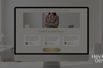 design squarespace website, figma to squarespace landing page, website developer