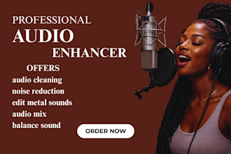 do cleanup audio, film audio, audio engineer, audio enhancer, audio enhancement