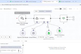 build a smart inventory ai agent with n8n automation