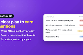 do an ai search optimization audit for chatgpt and perplexity visibility