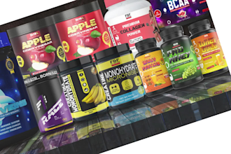 make supplements, product labels and peptide label design