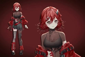 rig live2d vtuber model head xyz expressions physics body movement and tracking