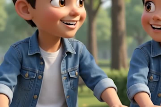 design cute kids cartoon animation videos