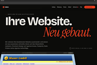 build a modern website