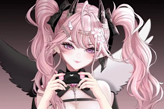 create custom live2d vtuber model and rig anime vtuber avatar