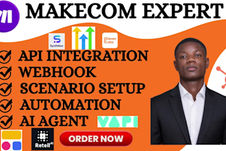 automate your make com, make com automation, made come make expert