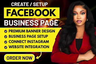 facebook business page create