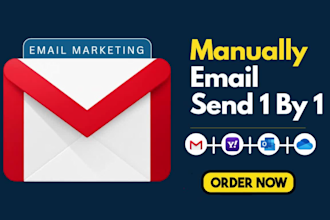 manually send emails one by one