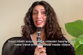 create turkish ugc for your brand, paid or organic ads tiktok ig