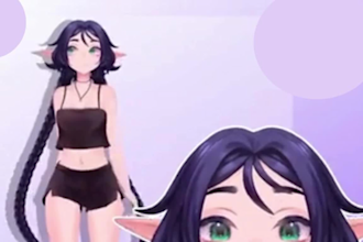 design 2d vtuber model rig vtuber model animation live2d rigging 3dvtuber model