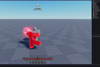do combat animation system abilities vfx scripting, roblox fighting game moveset