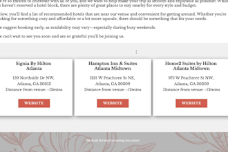 build you a custom wedding website