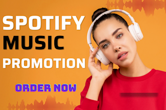 do organic spotify music promotion for real streams
