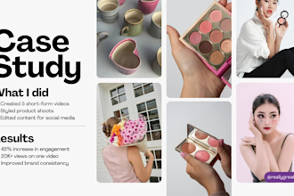 design a stunning canva ugc portfoilo website and media kit that land brand deal