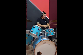 transcribe any drum song into sheet music and video