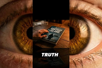 cinematic book trailer, promo teaser ,ai video ,book teaser, ai book trailer