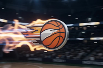 create cinematic 3d sports intro and logo reveal