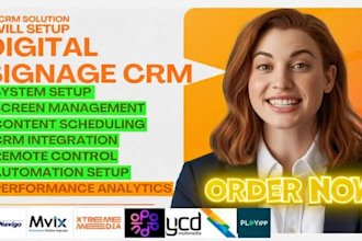 do digital sinage CRM scala xtreme media playip navori navigo mvix poppulo loox