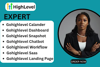 setup ghl calander, ghl dashboard, ghl snapshot, ghl chatbot